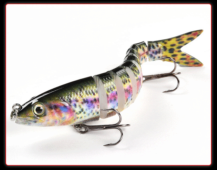 5-Pack Multi-Jointed Swimbait Lures – 4